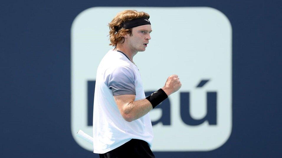 Tennis player Andrey Rublev